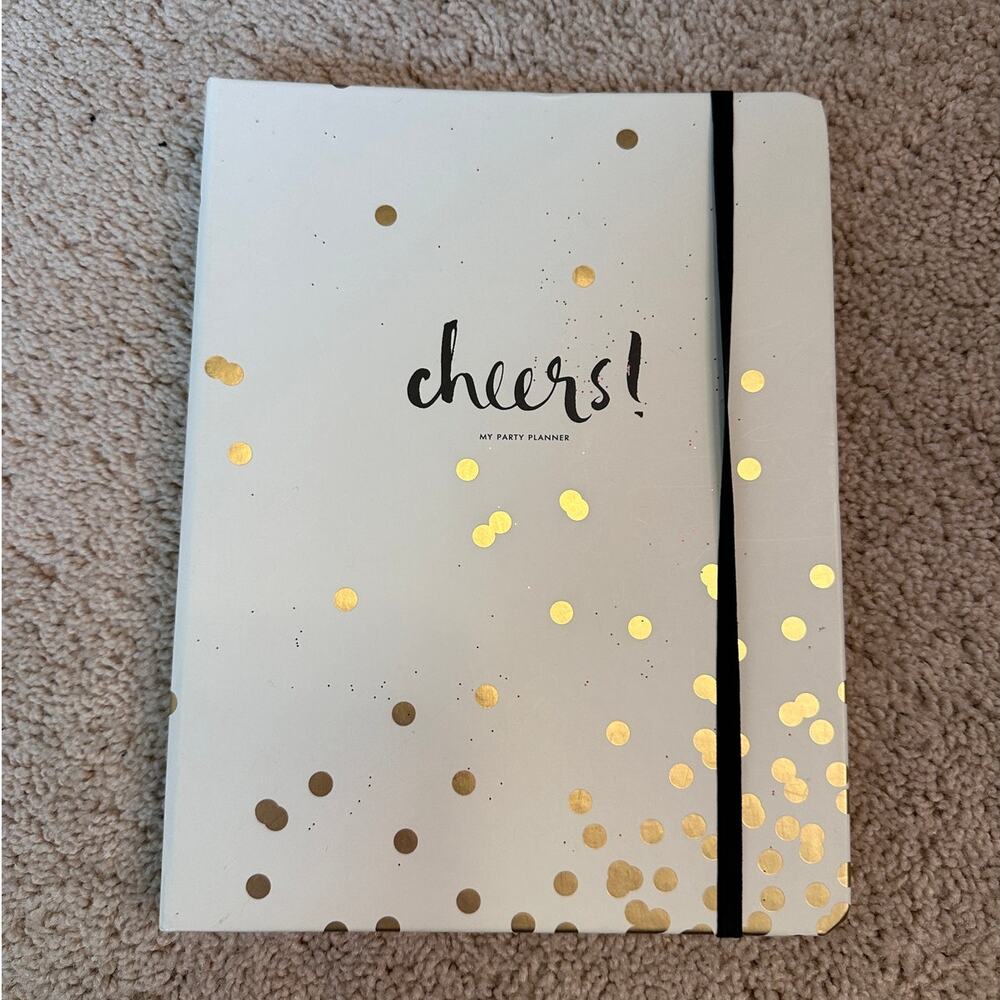 NEW Kate Spade Party Planner Cheers Book